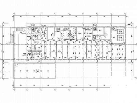 3层公共建筑及防空地下室给排水CAD施工图纸 - 1