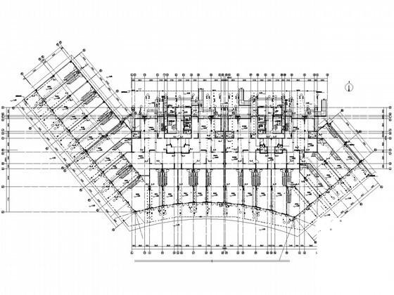 18层商住楼给排水CAD施工图纸(自喷系统原理图) - 3