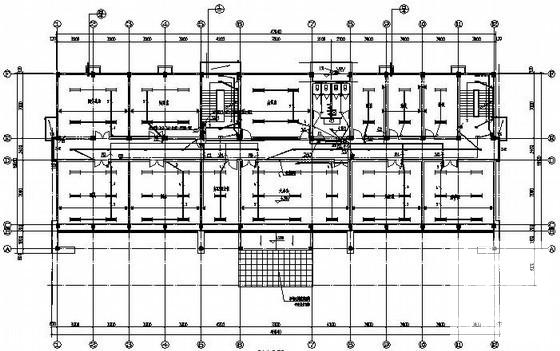3层小型办公楼电气CAD施工图纸（三级负荷） - 1