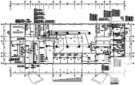 8层钢筋混凝土结构商务大厦电气CAD施工图纸 - 3