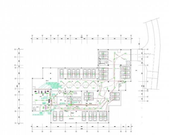 7层钢筋混凝土结构酒店综合布线系统电气施工CAD图纸 - 1