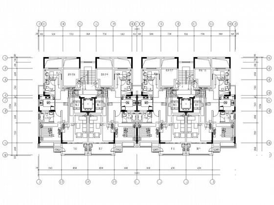 综合建筑群电气CAD施工图纸（4栋住宅、2栋商业、地下室工程）(火灾自动报警) - 2