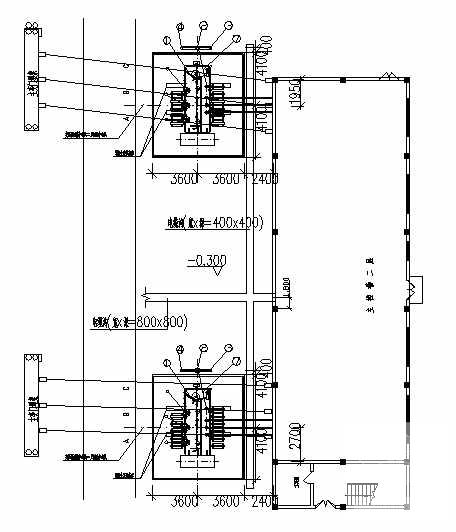 110KV变电站户外设备安装电气设计CAD施工图纸 - 3