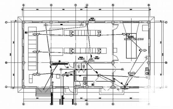 曲棍球场变配电所电气设计CAD施工图纸 - 3