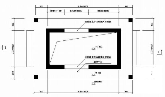 公用设施管理处500KVA路灯箱变电气CAD施工图纸 - 2