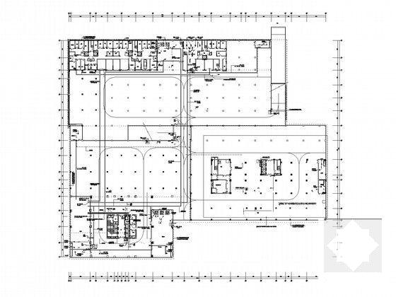 26层综合办公楼强弱电系统电气CAD施工图纸（负荷计算机房工程） - 4