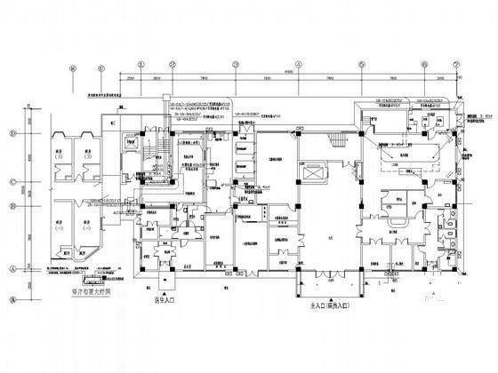 医院供应楼强电系统电气图纸（人防） - 5