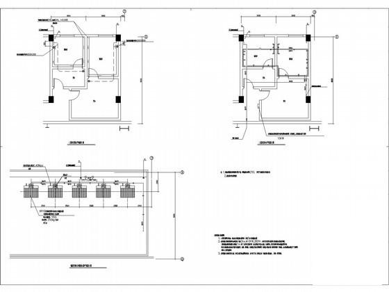 丁类厂房给排水CAD施工图纸设计 - 1