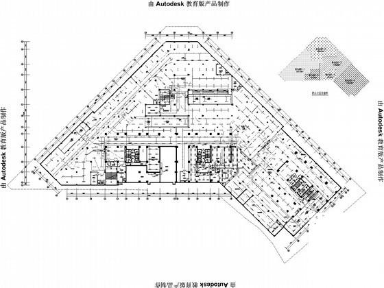 28层综合楼电气CAD施工图纸（地下车库、商业裙房及2、3#楼） - 2
