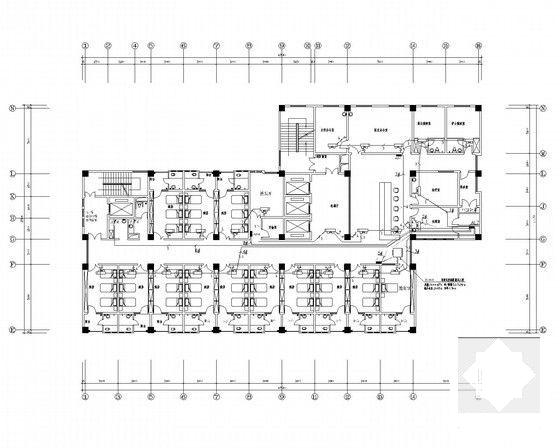 11层门诊综合楼电气CAD施工图纸（审图意见与修改回复）(火灾自动报警系统) - 4