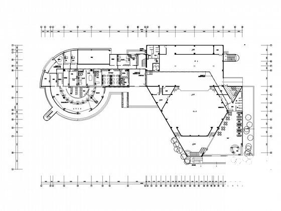 4层钢筋混凝土结构办公楼装修电气CAD施工图纸（审图意见） - 2