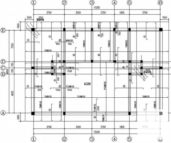 单层砖混住宅楼CAD施工图纸（条形基础，）(建筑设计说明) - 2
