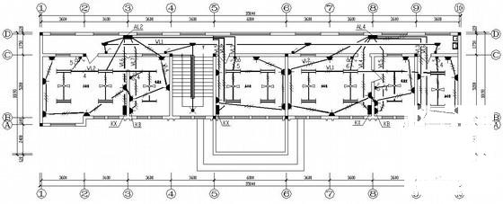 两层办公楼电气设计CAD施工图纸 - 1