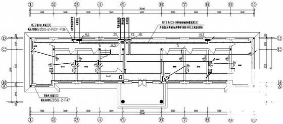 两层办公楼电气设计CAD施工图纸 - 2