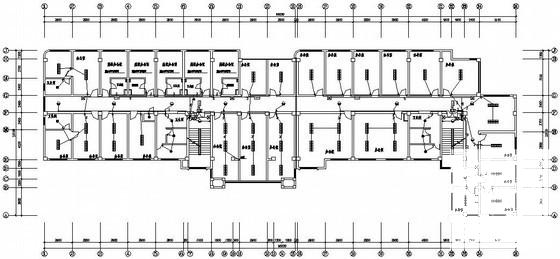 5层公司综合楼电气CAD施工图纸 - 2