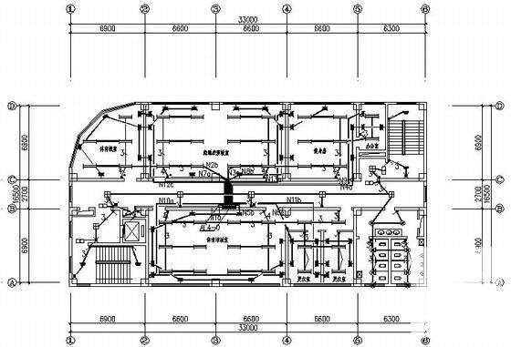 10层办公楼电气设计CAD施工图纸 - 1