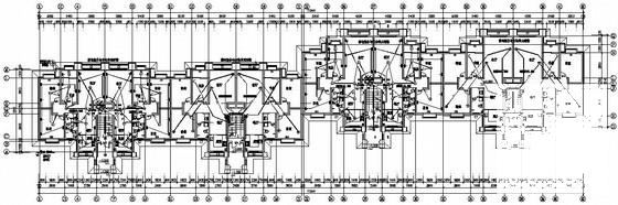 5层小区五栋住宅楼电气CAD施工图纸 - 3