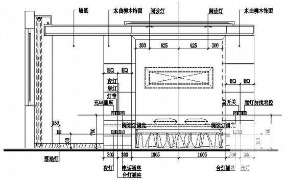酒店二次装修电气CAD施工图纸 - 2