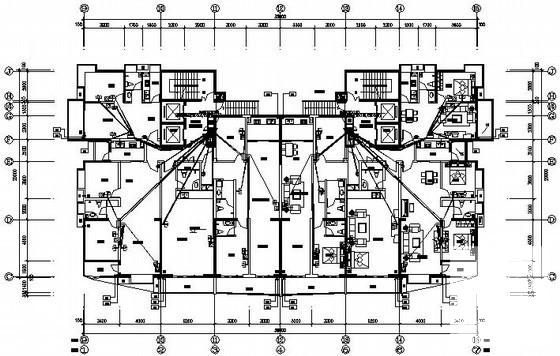 28层商住楼电气CAD施工图纸 - 4