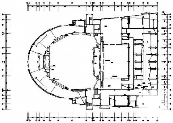 3层大厦会堂电气设计CAD施工图纸 - 3