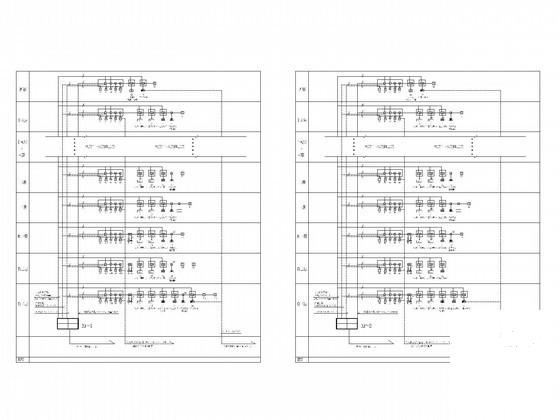 16层综合商业楼电气CAD施工图纸（商业街地下3层大样）(火灾自动报警) - 5