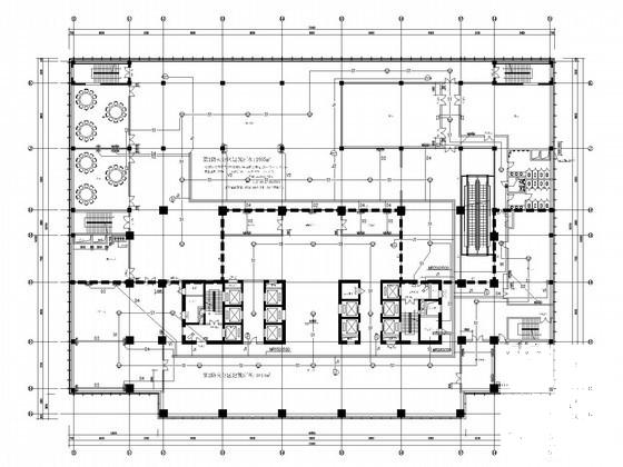 超高层城市综合体电气CAD施工图纸（人防，车库，设备用房） - 2