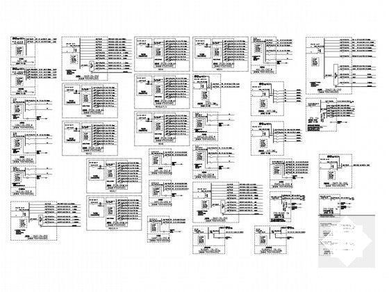 超高层城市综合体电气CAD施工图纸（人防，车库，设备用房） - 4