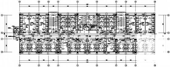 高校5层五栋学院楼电气设计CAD施工图纸 - 3