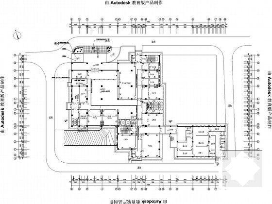 6层精神病院电气CAD施工图纸(详细审图答复) - 5