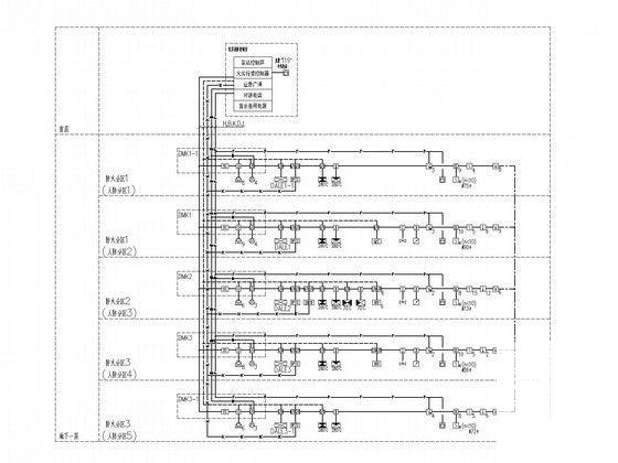 ［］25万平一类商业25层住宅电气CAD施工图纸（塔楼）(火灾自动报警) - 5