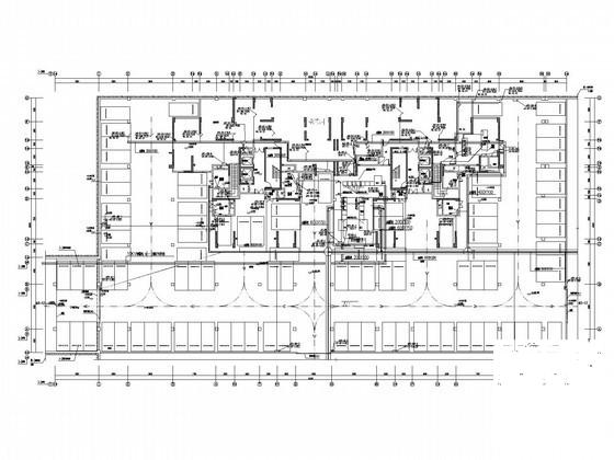 一类高层综合商住楼强弱电系统电气CAD施工图纸 - 2