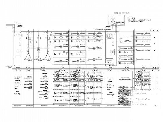 综合购物中心电气CAD施工图纸（供配电系统） - 3
