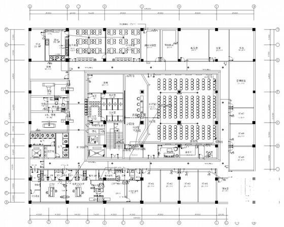 8层市中心医院及裙楼电气CAD施工图纸（暖通）(闭路电视监控) - 2