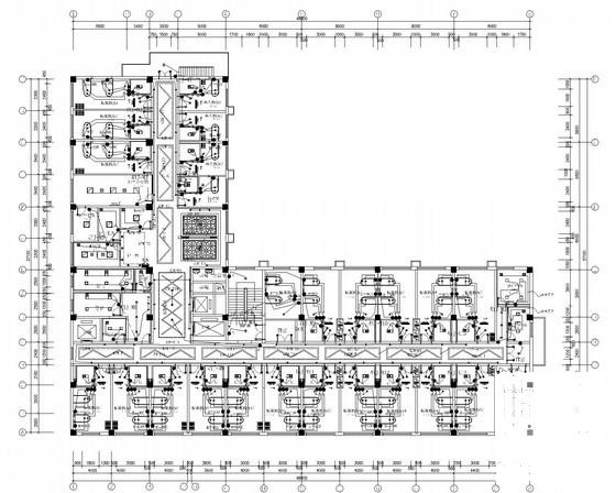 8层市中心医院及裙楼电气CAD施工图纸（暖通）(闭路电视监控) - 3