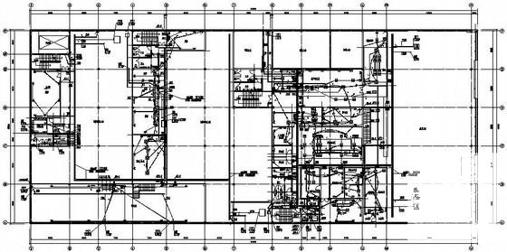 两层4S汽车店电气CAD施工图纸（一级负荷） - 2