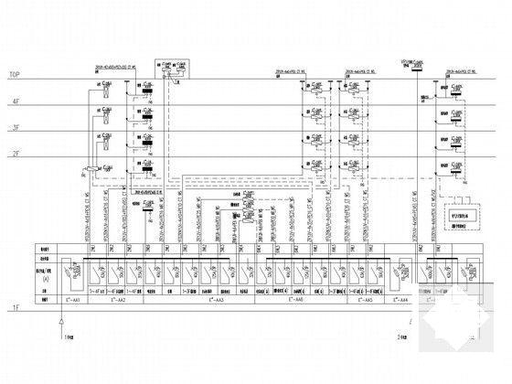 4层综合商业街电气CAD施工图纸192张（知名设计院） - 4