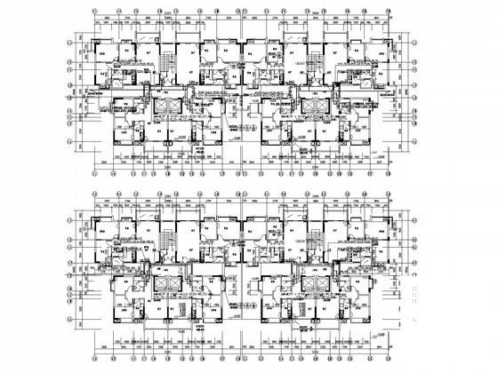 高层住宅楼电气CAD施工图纸（安装大样） - 1