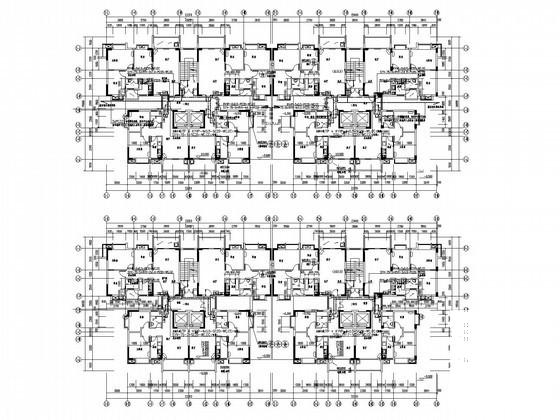 高层住宅楼电气CAD施工图纸（安装大样） - 1