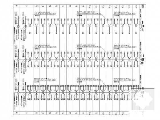 高层住宅楼电气CAD施工图纸（安装大样） - 4
