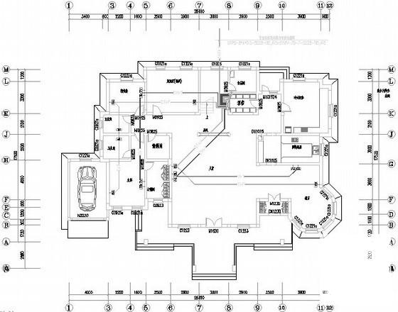 3层别墅电气CAD施工图纸 - 4