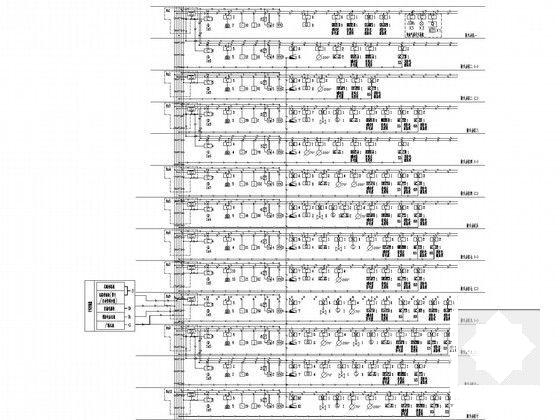 大型小区地下人防工程电气CAD施工图纸 - 5
