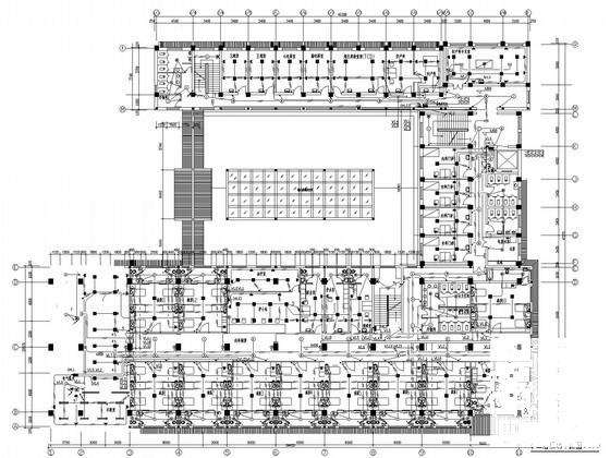 8层医院综合楼电气CAD施工图纸 - 1