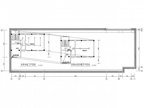 8层医院综合楼电气CAD施工图纸 - 2