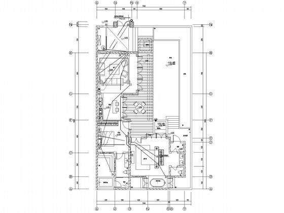 大型别墅建筑工程三种户型电气设计CAD施工图纸 - 2