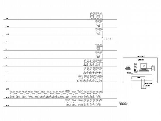 24层综合办公楼电气CAD施工图纸(联动控制系统) - 4
