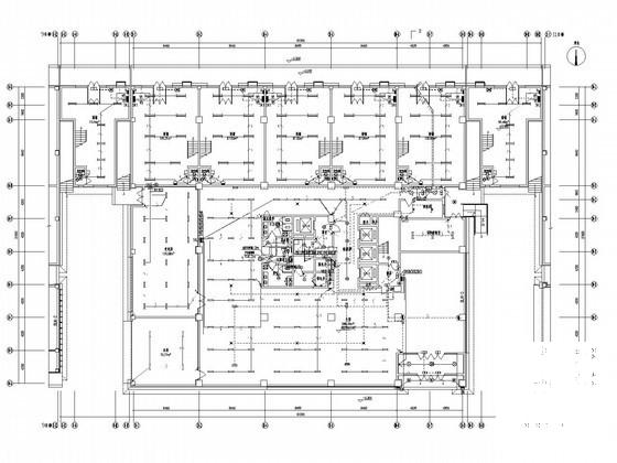 经贸中心高层办公楼电气CAD施工图纸(火灾自动报警) - 1