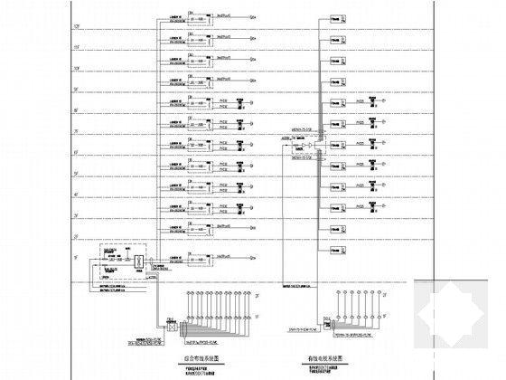 经贸中心高层办公楼电气CAD施工图纸(火灾自动报警) - 5