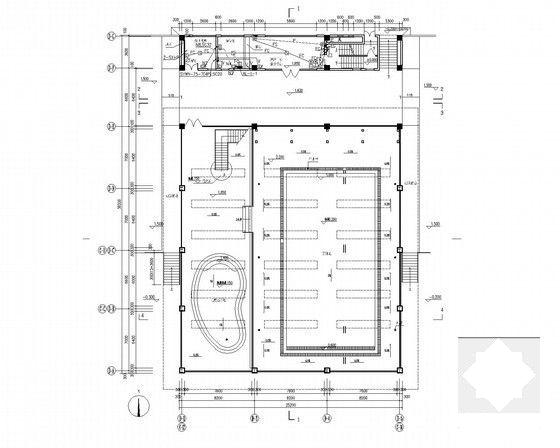 33层大型高层商住楼电气CAD施工图纸120张（车库及会所） - 4