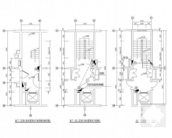 33层大型高层商住楼电气CAD施工图纸120张（车库及会所） - 5