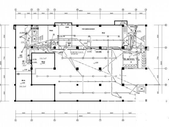18层一类办公大楼电气CAD施工图纸(火灾自动报警) - 3